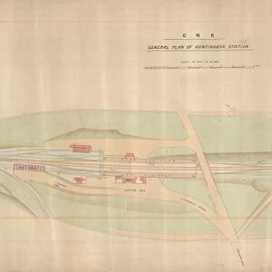 General Plan of Huntingdon Station