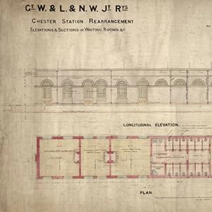 Great Western and London and North Western Joint Railways. Chester Station Rearrangement [1889]