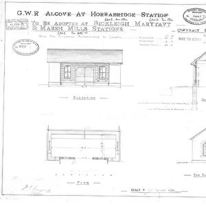 GWR Alcove to be adopted at Bickleigh Marytavy and Marsh Mills Stations [1878]