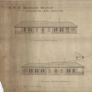 GWR - Bridgend Station Upside Buildings
