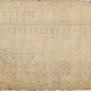 Huddersfield Station Front and Back Elevations [1846]