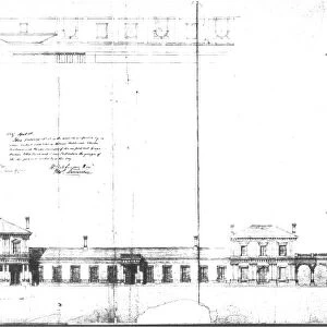 Hull Station Drawing No. 2 Elevation - Part 2 [1847]