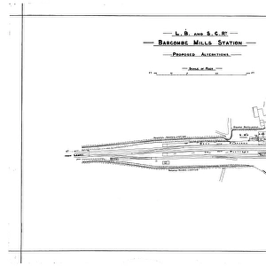 L. B&S. C. R Barcombe Mills Station Proposed Alterations [N. D]