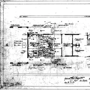 L. N. E. R Thornaby Station Proposed Alterations to Booking and Parcels Office [1931]