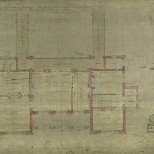 Lbscr North Dulwich Plan of the Principal Floor [1867]