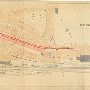 LM&SR Loughborough - Provision of Additional Sidings and Cranage Facilities in Goods Yard [1927]