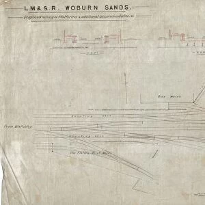 LMSR Woburn Sands - Proposed Raising of Platforms and Additional Accommodation [N. D]