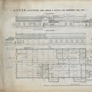 L&N. W. R Lancaster New Shops & Offices for Permanent Way Department [1904]