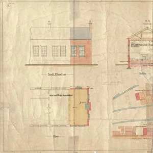 LNER Peterborough North Proposed Additions to Engineers Office [1939]