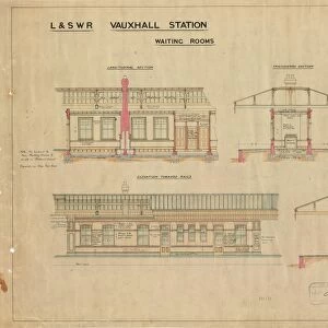 L&SWR Vauxhall Station - Waiting Rooms [1889]