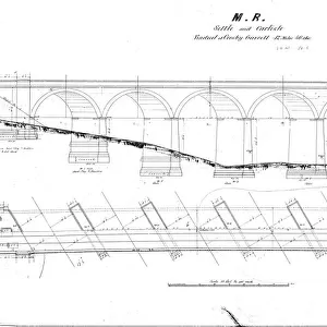 MR Settle to Carlisle - Viaduct at Crosby-Garrett [N. D]