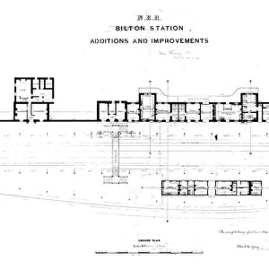 N. E. R Bilton [Alnmouth] Station Additions and Improvements [1886]