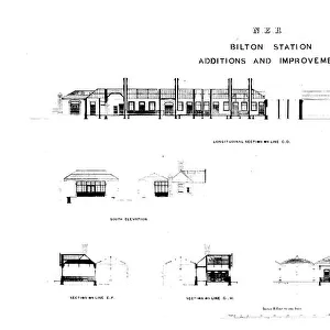N. E. R Bilton [Alnmouth] Station - Additions and Alterations of Station [1886]