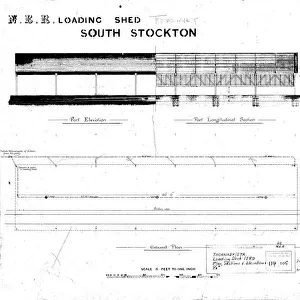 N. E. R Loading Shed South Stockton [Thornaby] Station [1889]