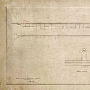 New Tay Viaduct. General Elevation and General Plan