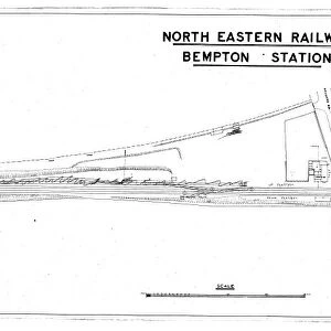 North Eastern Railway - Bempton Station [1878]