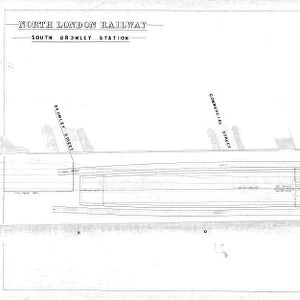 North London Railway - South Bromley Station General Plan [N. D]