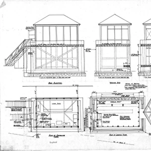 S. R. ARP Byfleet, Proposed Protection to Signal Box [1941]