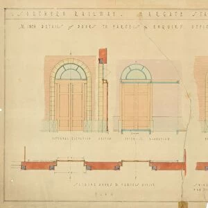 Southern Railway - Margate Station North Elevations [c1925]