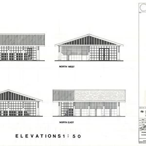 Spalding Proposed Station - Elevations [1989]