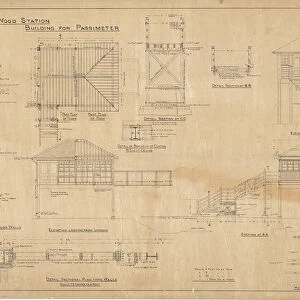 SR - Petts Wood Station - Details of Building for Passimeter [1929]