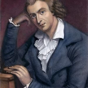 FRIEDRICH SCHILLER (1759-1805). Johann Christoph Friedrich von Schiller. German poet