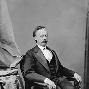 HENRY WARNER SLOCUM (1827-1894). Civil War Union army general and politician. Photograph, c1870