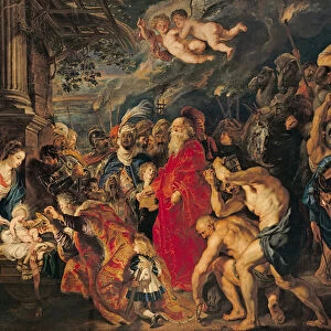 Adoration of the Magi, 1610 (oil on canvas)