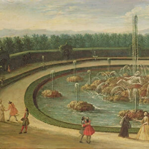The Basin of Enceladus at Versailles, early eighteenth century (oil on canvas)