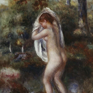 Bather Undressing, 1897 (oil on canvas)