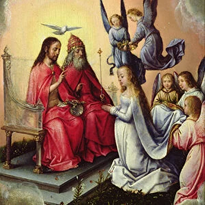 Coronation of the Virgin (oil on panel)