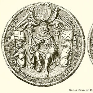 Great Seal of Charles I (engraving)