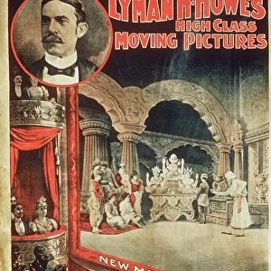 Poster advertising Lyman H. Howes High Class Moving Pictures