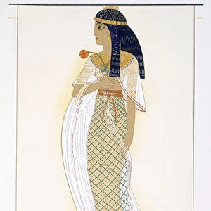 A Princess, an illustration from L Odyssee, by Homer