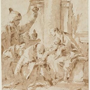 The Adoration of the Magi, c. 1740. Creator: Giovanni Battista Tiepolo (Italian, 1696-1770)