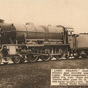 Lord Nelson, Southern Railway, c1930. Creator: Unknown