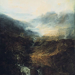Morning amongst the Coniston Fells, Cumberland, 1798. Artist: JMW Turner