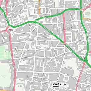 Hackney EC2A 3 Map