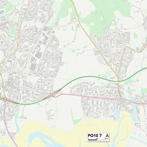 Hampshire PO10 7 Map