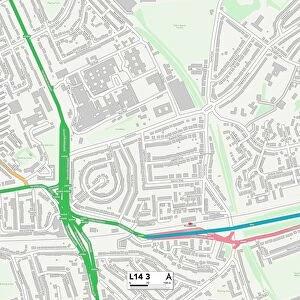 Liverpool L14 3 Map