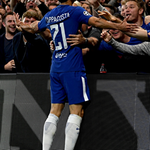 Zappacosta Scores Second: Chelsea Fans Go Wild in Stamford Bridge